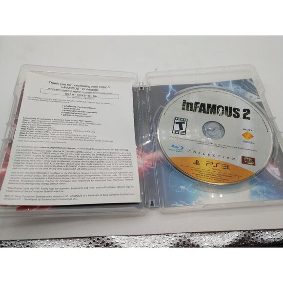 Infamous 2 PS3 Collection Includes Festival Of Blood Action Adventure Game - Picture 3 of 3